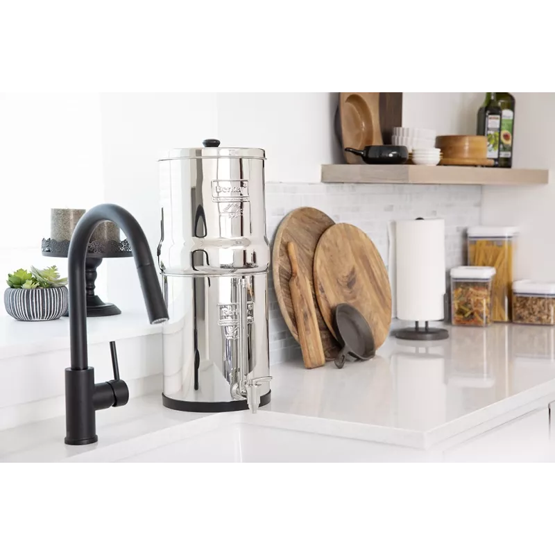 Robinet Niveau d'eau Inox Big Berkey et Travel Berkey Benelux Belgique