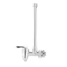 Robinet niveau d'eau inox Berkey® pour Travel Berkey®, vue de profil avec l'écrou de fixation