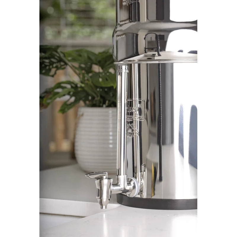Big Berkey® & Robinet Niveau d'eau Inox Berkey®. Berkey Benelux Belgique