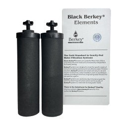 Filtres Black Berkey set de 2. Vendu par Berkey Benelux Belgique.