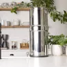Imperial Berkey® avec robinet niveau d'eau inox Berkey® dans une cuisine