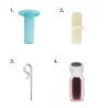 Kit montage & amorçage Berkey® : les deux adaptateurs Prime Rite™, le clip anti-blocage d'air et le colorant test