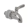 Robinet inox pour Berkey® vu de profil, avec son joint en silicone et son filetage