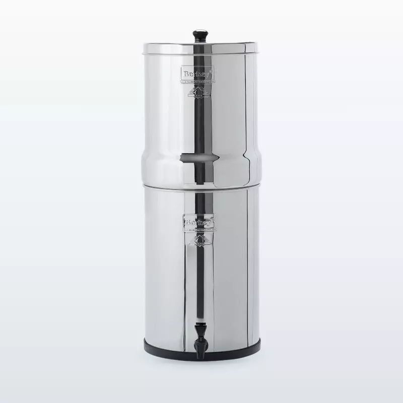Crown Berkey™ 22,7 L en acier inoxydable, monté