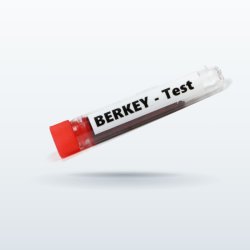 Flacon de colorant test Berkey®, pour vérifier le montage de votre système