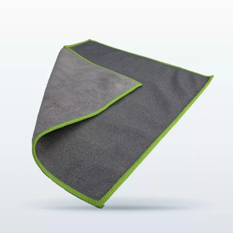 Microfibre abrasive grise pour nettoyer vos filtres