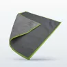 Microfibre abrasive grise pour nettoyer vos filtres