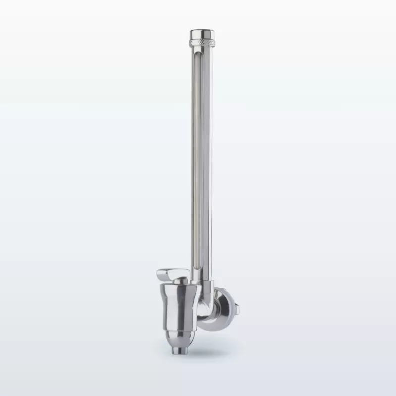 Robinet niveau d'eau inox Berkey® du Crown Berkey™, avec son tube en verre