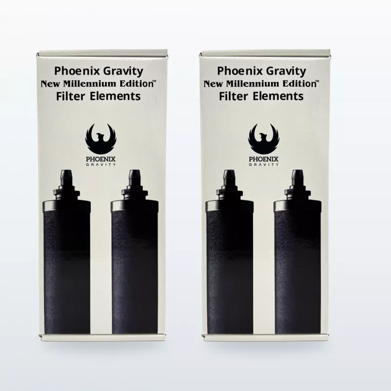 Filtres Phoenix Gravity New Millennium Edition™ en pack de 2 paires : les deux boîtes de face
