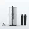 Pack Big Berkey® 8,5 L, purificateur d'eau : le système, son robinet inox et deux filtres Black Berkey®