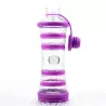 Bouteille i9 Sagesse violette 650 ml, bouchon détaché retenu par sa languette