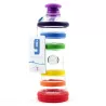 Bouteille i9 Chakra multicolore 650 ml avec son étiquette