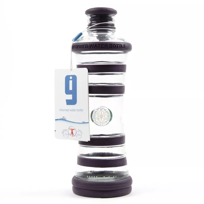 Bouteille i9 Intuition pourpre 650 ml avec son étiquette