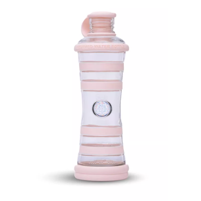 Bouteille i9 Compassion rose 650 ml, bouchon fermé, sur fond blanc