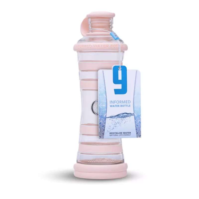 Bouteille i9 Compassion rose 650 ml avec son étiquette