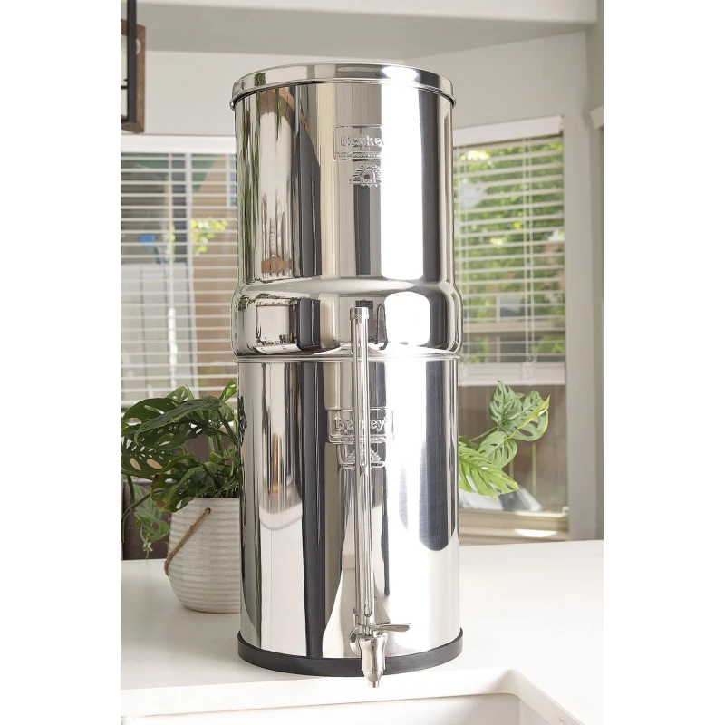 Robinet Niveau d'eau Inox Impérial & Crown Berkey®. Belgique Berkey Benelux.