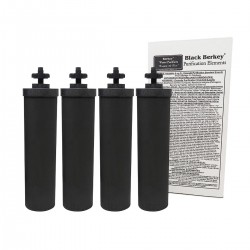 4 Filtres Purificateur Black Berkey Benelux