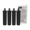 Filtres Black Berkey  Set 4. Purificateurs d'eau. Berkey Benelux Belgique.