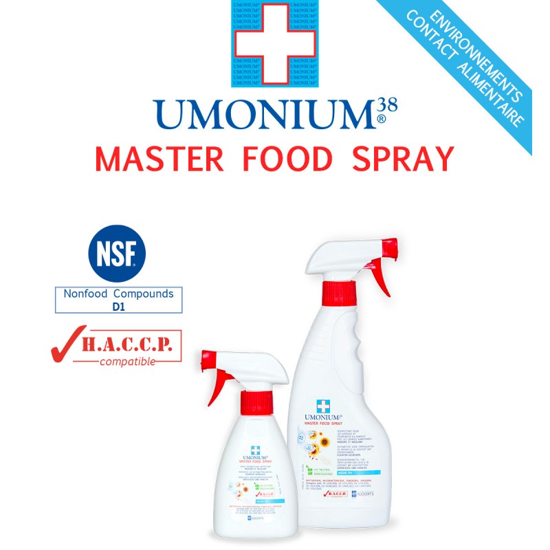 Spray Umonium38 Master Food Antibactérien