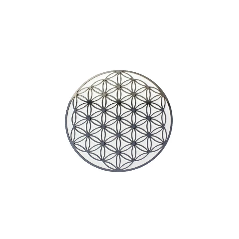 Fleur de Vie Inox 18 cm