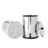 Cuve supérieure de l'Imperial Berkey® vue de dessous, cuve inférieure et couvercle
