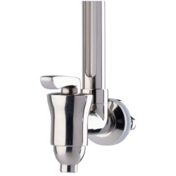 Robinet niveau d'eau inox Berkey® : détail du robinet et du bas du tube