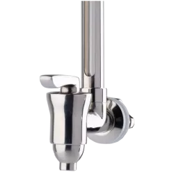 Robinet niveau d'eau inox Berkey® : détail du robinet et du bas du tube