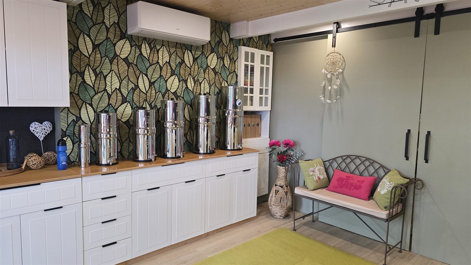 Le magasin Berkey Benelux® en province de Liège : les systèmes Berkey® exposés